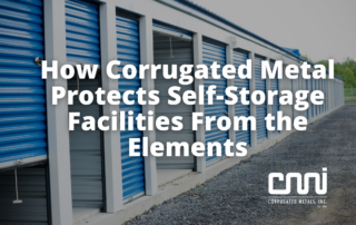 How Corrugated Metal Protects Self-Storage Facilities From the Elements