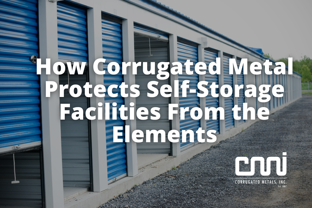 How Corrugated Metal Protects Self-Storage Facilities From the Elements